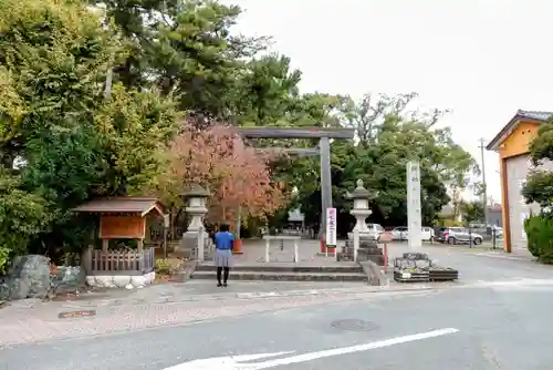 蒲神明宮の鳥居