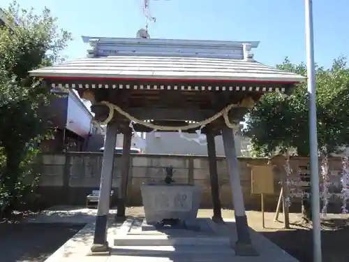 相原八幡宮の手水舎