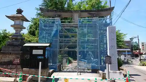 神炊館神社 ⁂奥州須賀川総鎮守⁂の鳥居