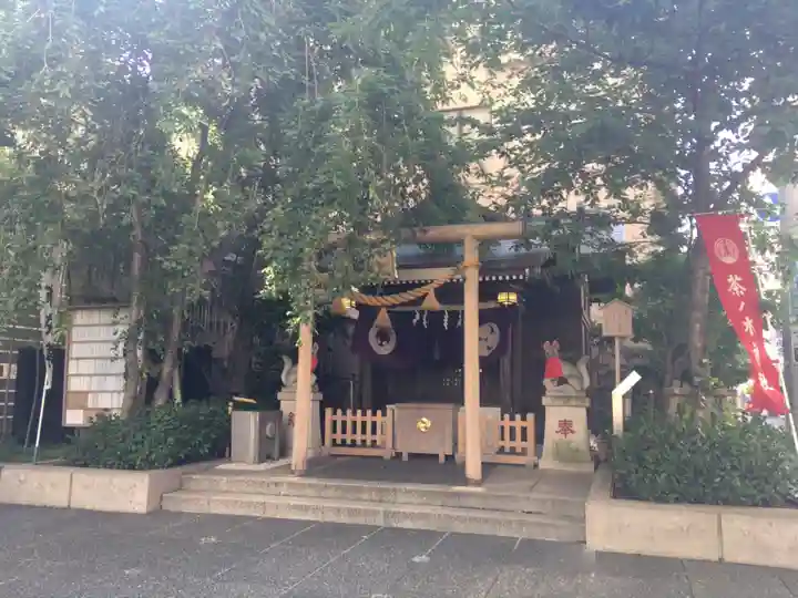 茶ノ木神社の鳥居