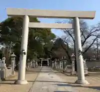 白山神社(二子町)の鳥居