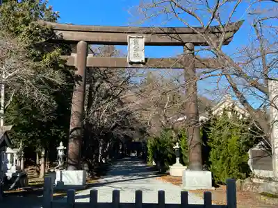 冨士御室浅間神社の鳥居