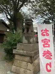 日野八坂神社の狛犬