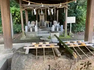 愛知縣護國神社の手水舎