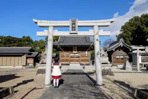 八幡社（東尾八幡社）の鳥居