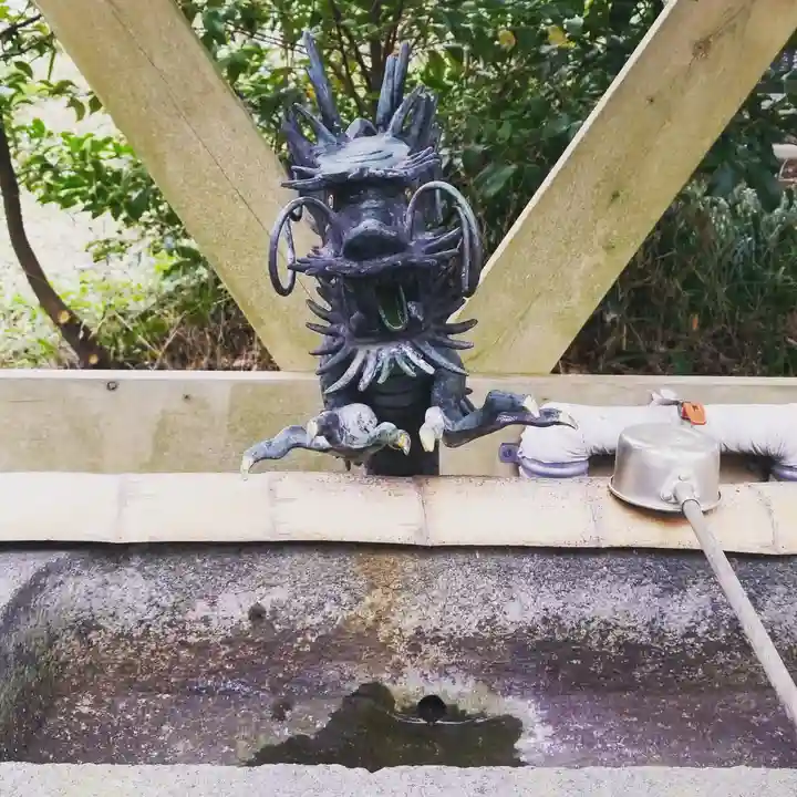 鹿嶋吉田神社の手水舎