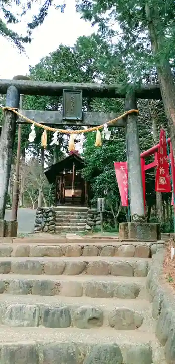 塩船観音寺の鳥居