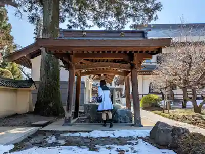 常円寺の手水舎