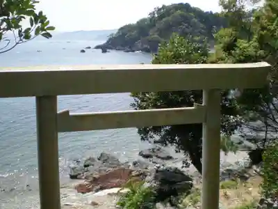 伊射波神社の鳥居
