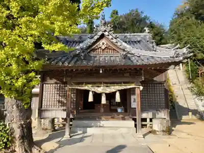 三島神社の本殿・本堂