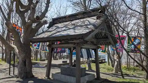 根室金刀比羅神社の手水舎