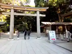 明治神宮の鳥居