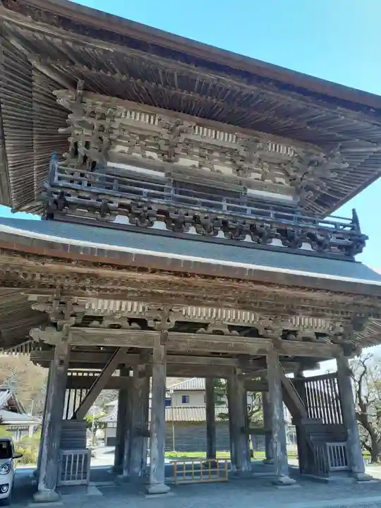長安寺の山門・神門