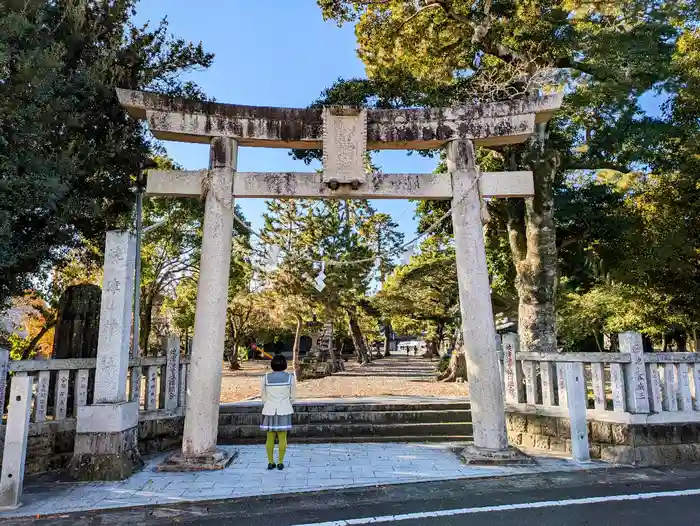 焼津神社の鳥居