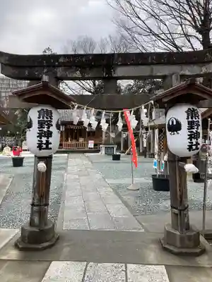 川越熊野神社の鳥居