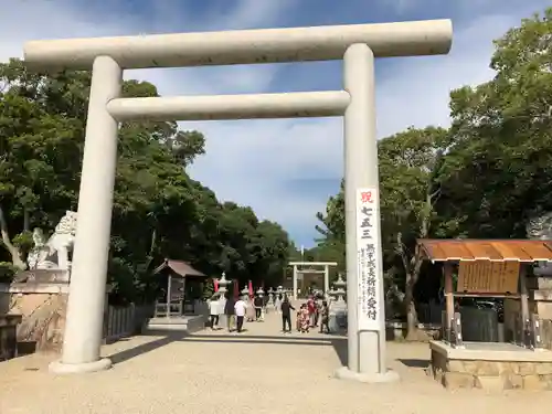 伊弉諾神宮の鳥居