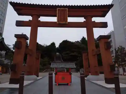 宇都宮二荒山神社の鳥居