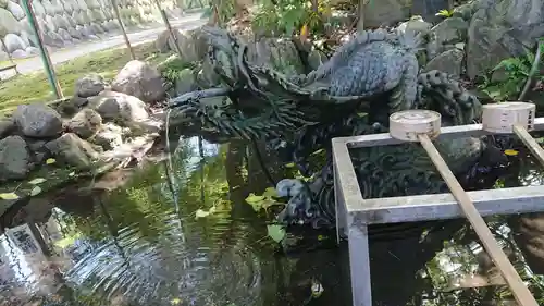 若宮神明社の手水舎