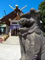 烈々布神社の狛犬