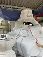 招福神社(貧乏神追放神社)の像