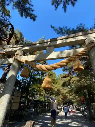 建部大社の鳥居