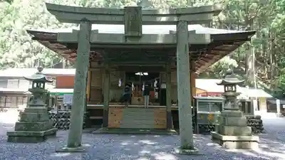 山住神社の鳥居