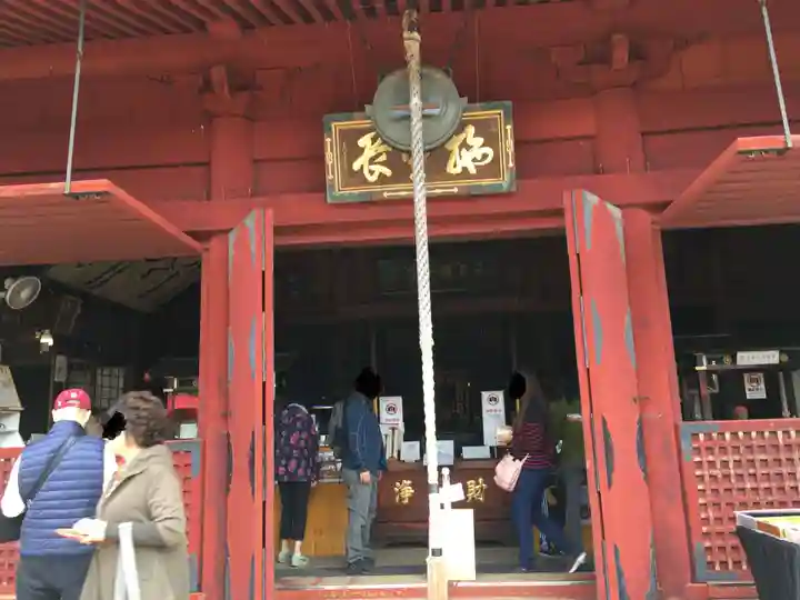 上野大佛の本殿・本堂