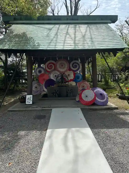 若宮神明社の手水舎