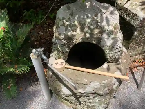 天手長男神社の手水