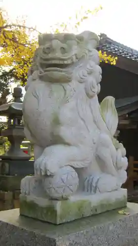 大国玉神社の狛犬