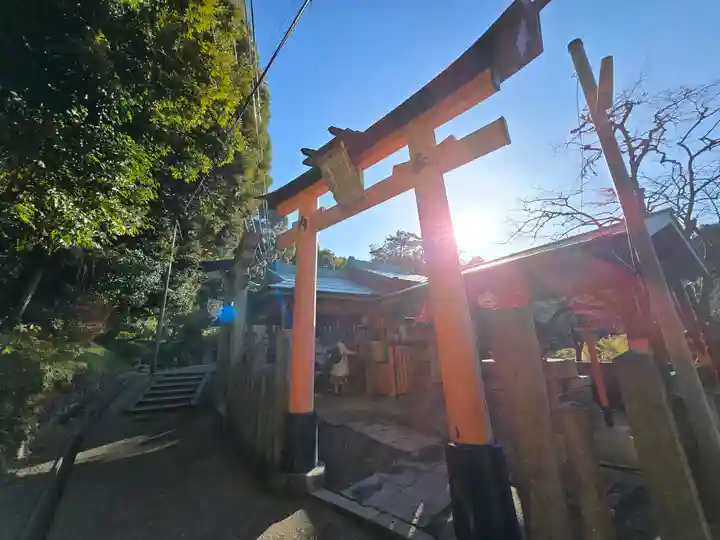 明竹稲荷宮 腰神不動神社(京都府)