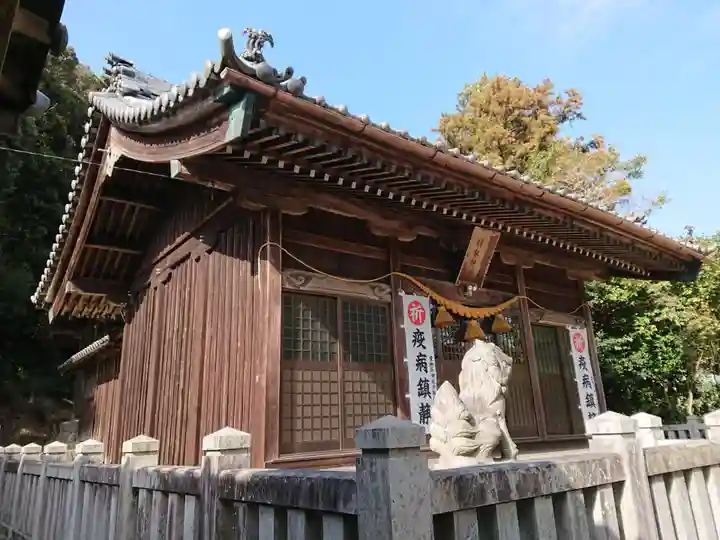 羽梨神社の本殿・本堂