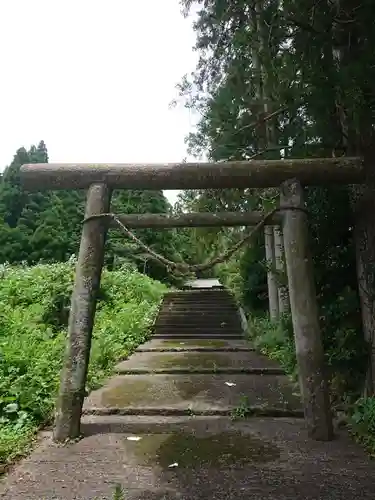 鹿王神社の鳥居