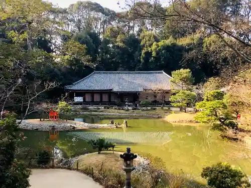 浄瑠璃寺の庭園