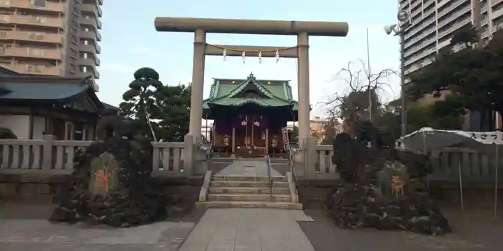 胡録神社の鳥居