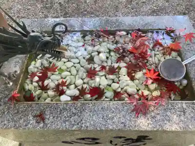 相内神社の手水舎