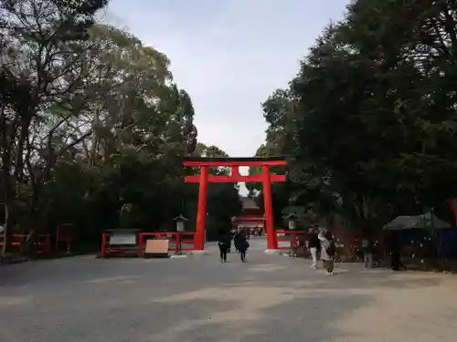 賀茂御祖神社（下鴨神社）の鳥居