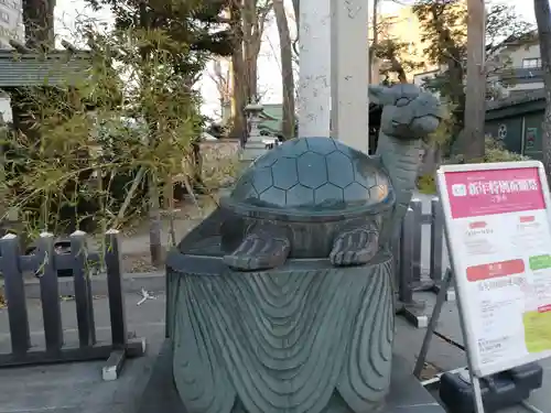 亀有香取神社の狛犬