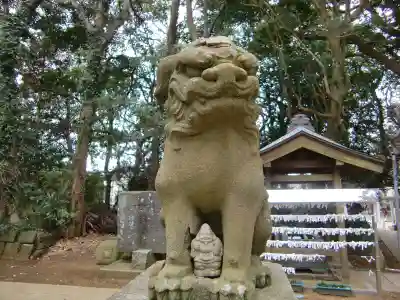 堀出神社の狛犬