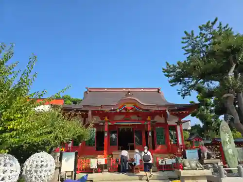 綱敷天満宮の本殿・本堂