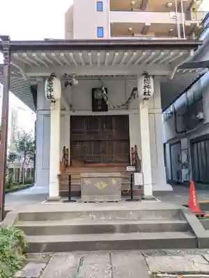 妻戀神社の本殿・本堂