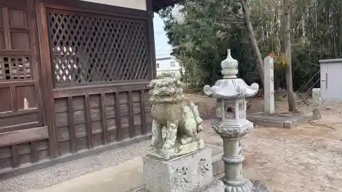 八阪神社.千代神社の狛犬