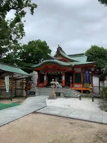 七松八幡神社の本殿・本堂