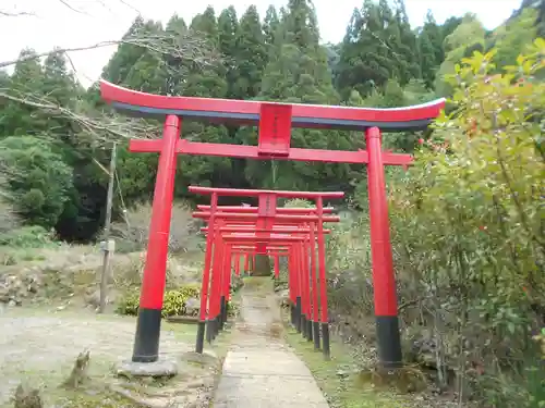 志水稲荷神社の鳥居