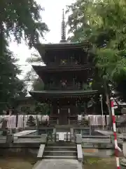 豊川閣　妙厳寺の塔