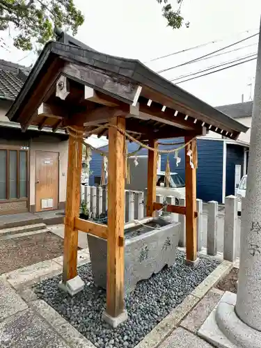 阿保神社の手水