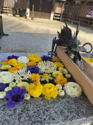 川越八幡宮の手水舎