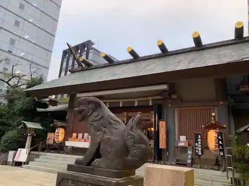 芝大神宮の狛犬