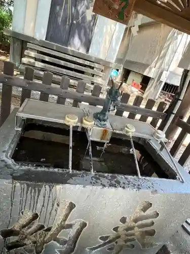 神峰神社の手水舎
