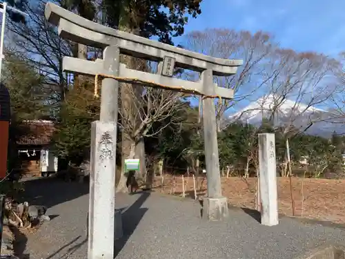 熊野神社の鳥居